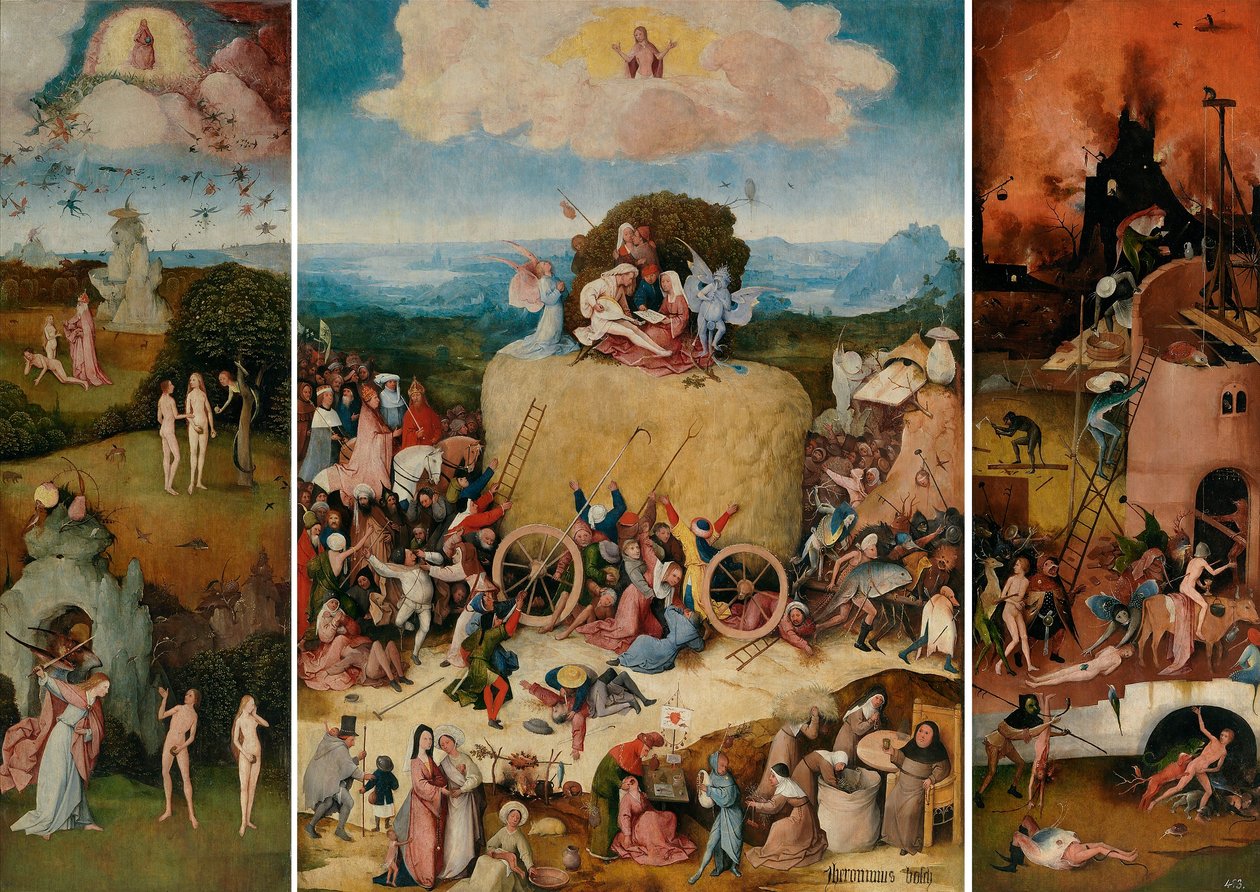 sklízeč od Hieronymus Bosch