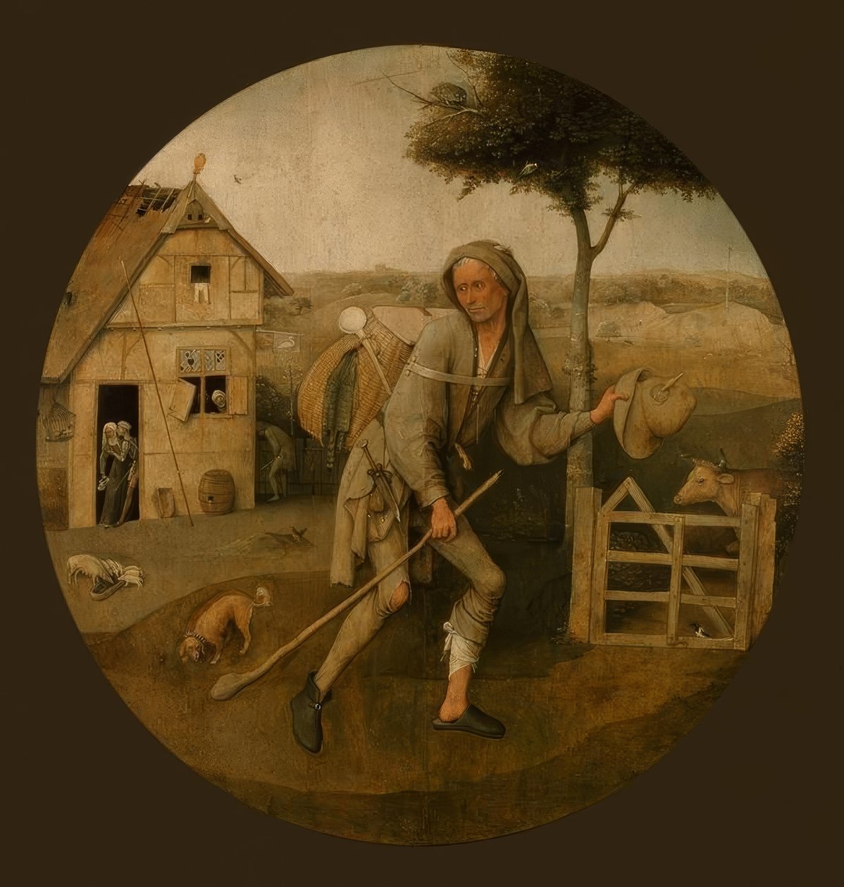 Tulák od Hieronymus Bosch