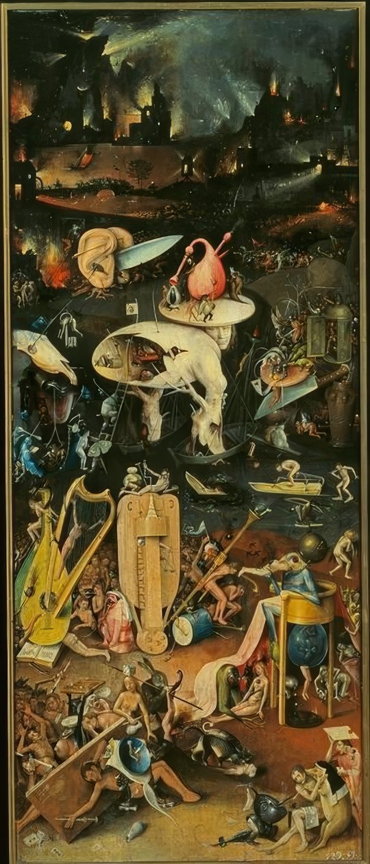 Peklo od Hieronymus Bosch
