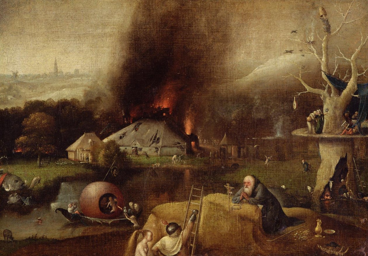 Temptation of Saint Anthony (Chrysler Museum of Art) od Hieronymus Bosch