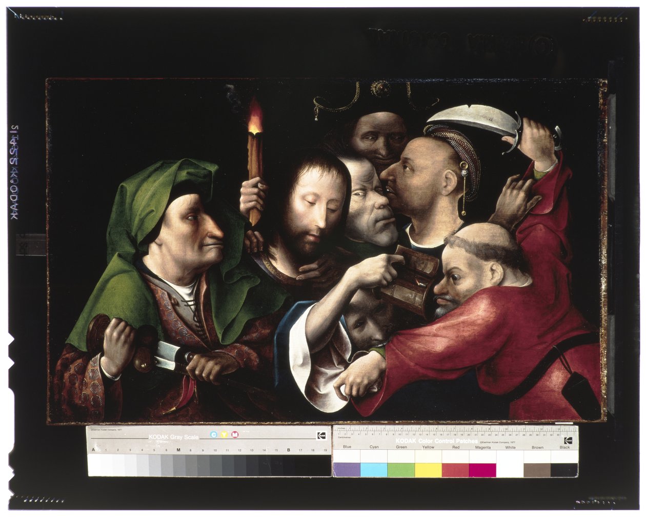 Zatčení Krista, asi 1515 (olej a tempera na desce) od Hieronymus Bosch