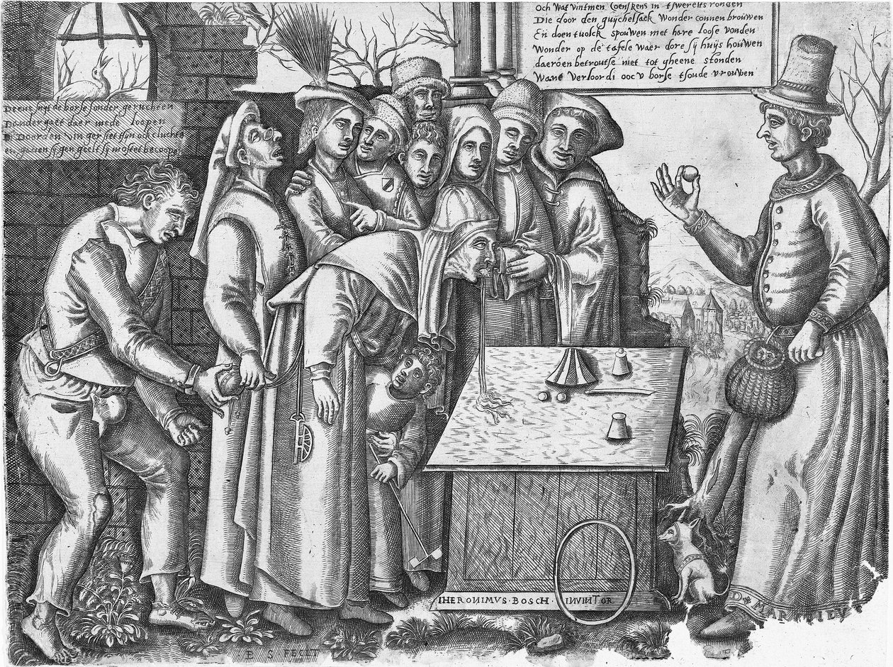 Kejklíř od Hieronymus Bosch