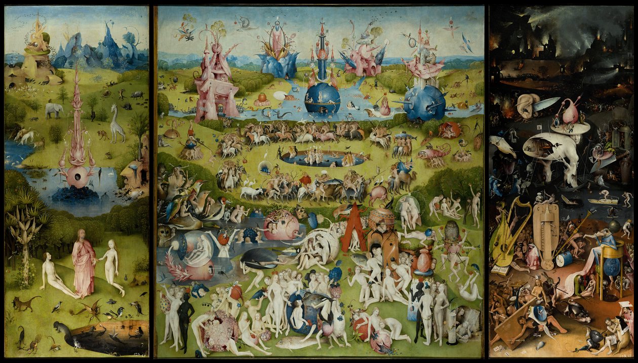 Zahrada pozemských rozkoší od Hieronymus Bosch