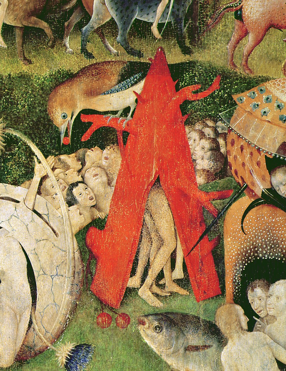 Zahrada pozemských rozkoší, cca 1500 (detail 3425) od Hieronymus Bosch