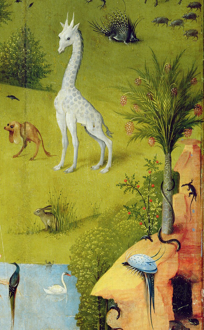 Zahrada pozemských rozkoší, cca 1500 (detail 3425) od Hieronymus Bosch
