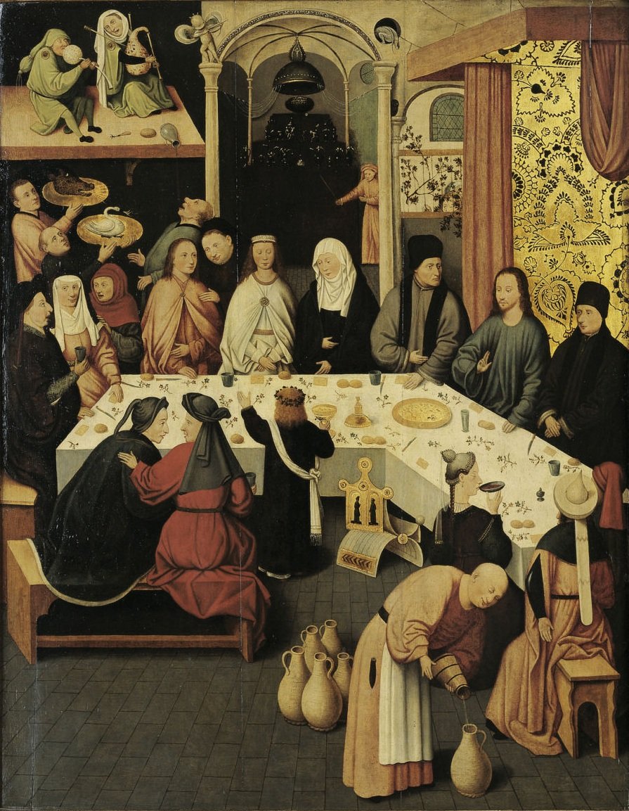 Manželský svátek v Káně od Hieronymus Bosch