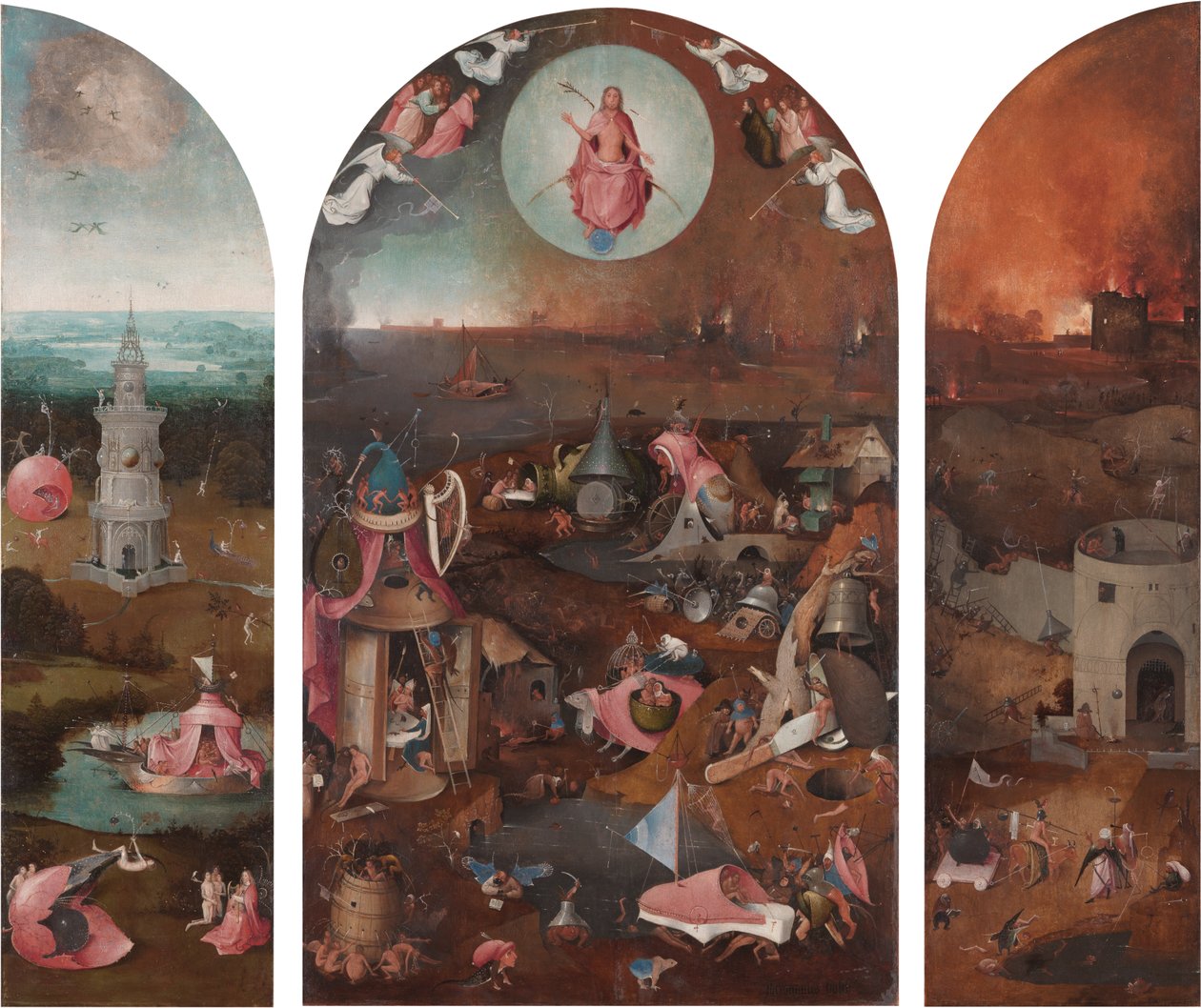 Poslední soud od Hieronymus Bosch or workshop