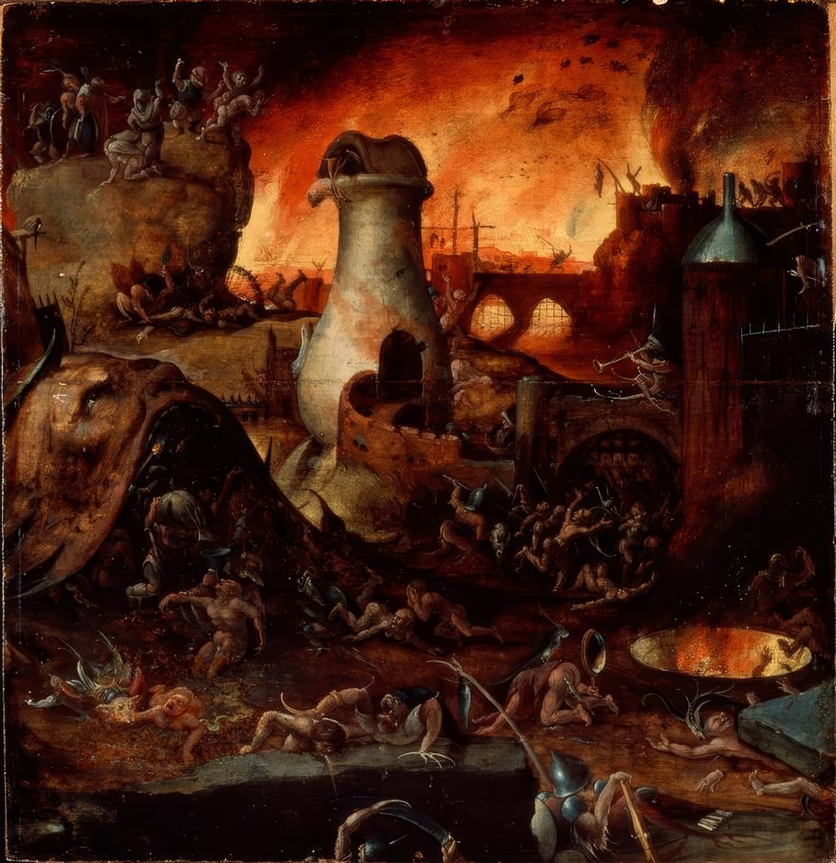 Peklo od Hieronymus Bosch