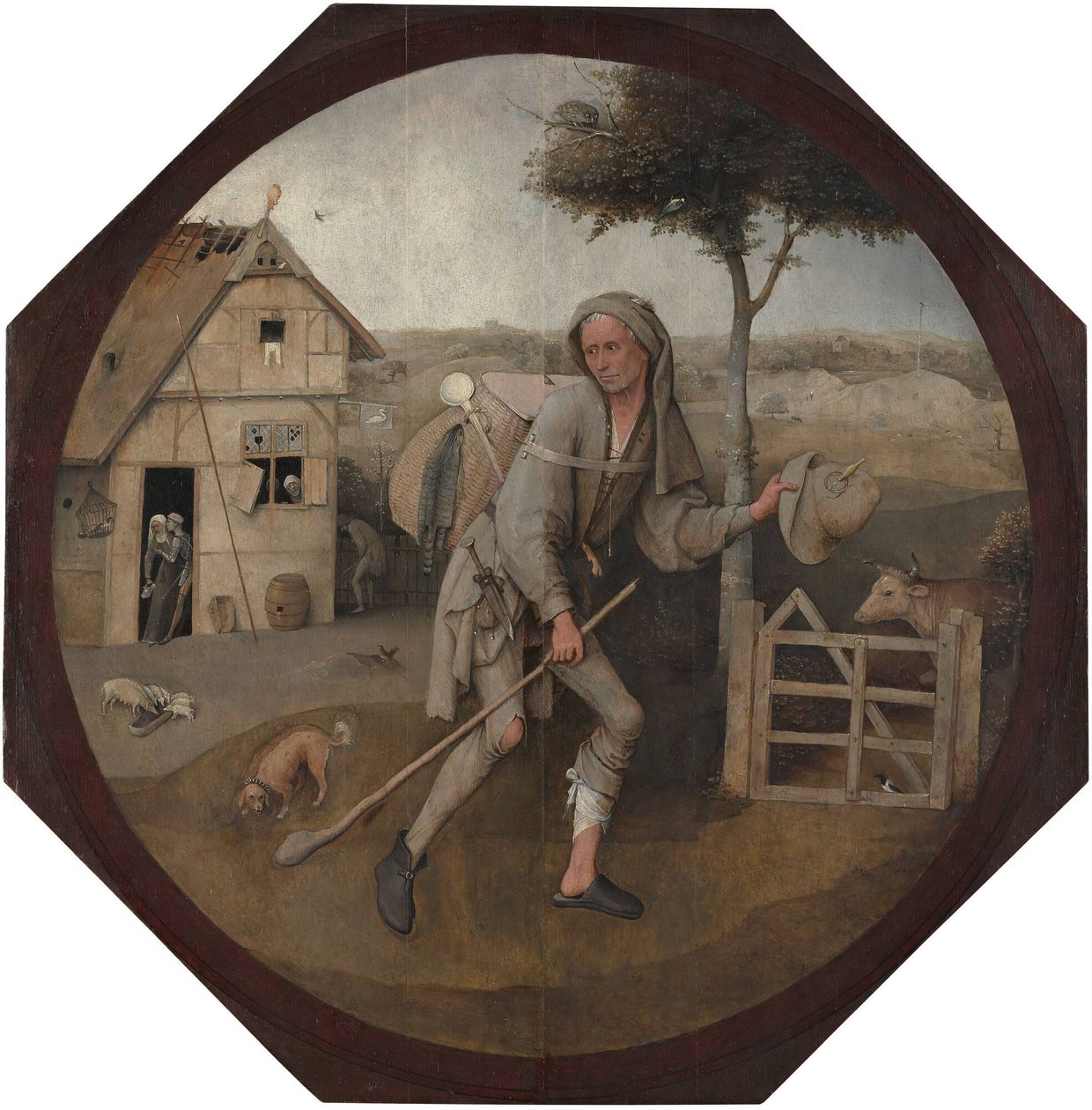 Holandsky: The Wayfarer The Wayfarer od Hieronymus Bosch