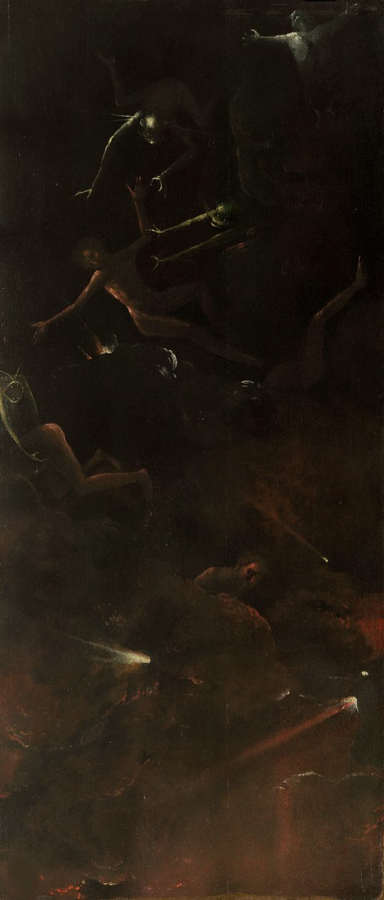 Čtyři vize posmrtného života, cca 1490-1510. od Hieronymus Bosch