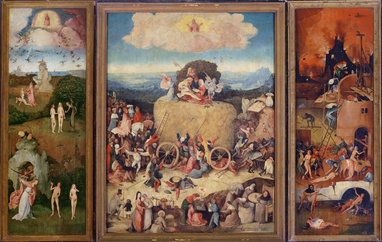 Haywain, 1515 (viz také 37911) od Hieronymus Bosch