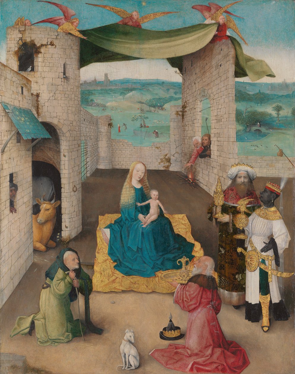 Klanění mudrců od Hieronymus Bosch