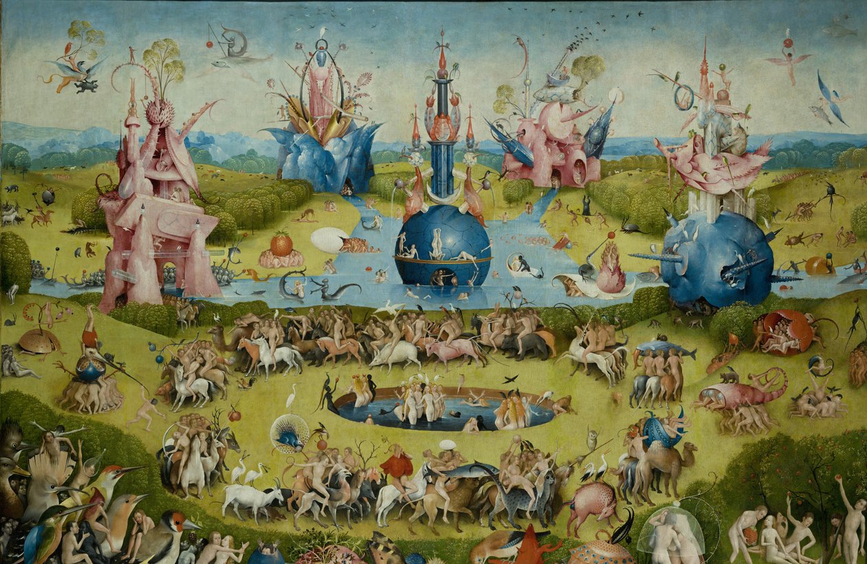 Zahrada pozemských rozkoší od Hieronymus Bosch