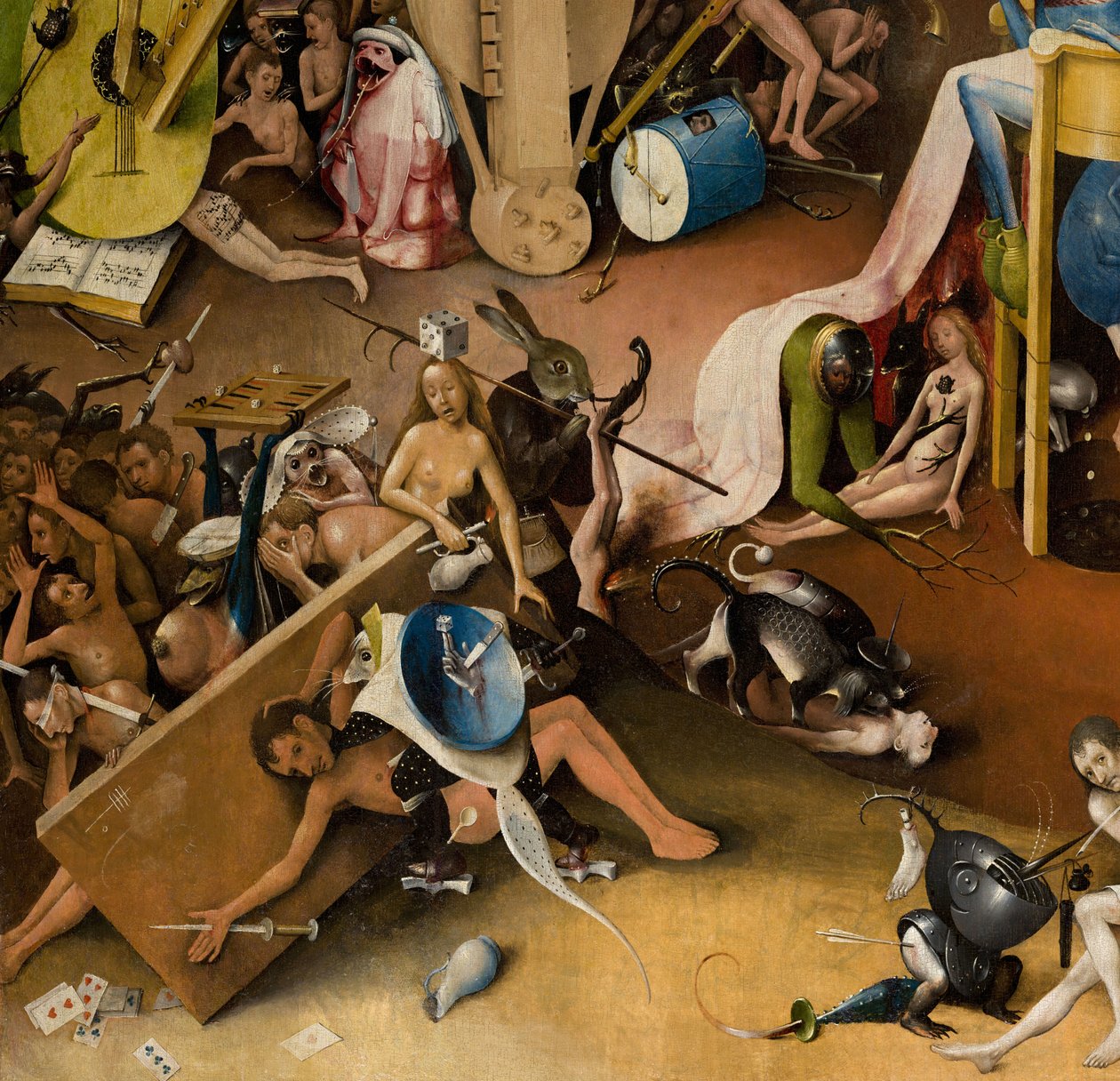 Zahrada pozemských rozkoší, 1490-1500 od Hieronymus Bosch
