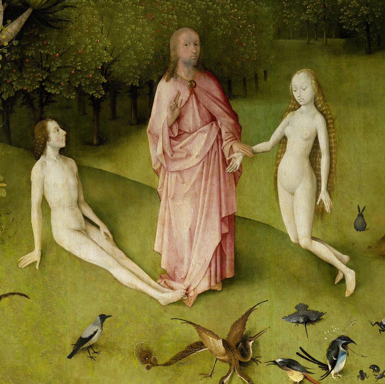 Zahrada pozemských rozkoší, 1490-1500 od Hieronymus Bosch