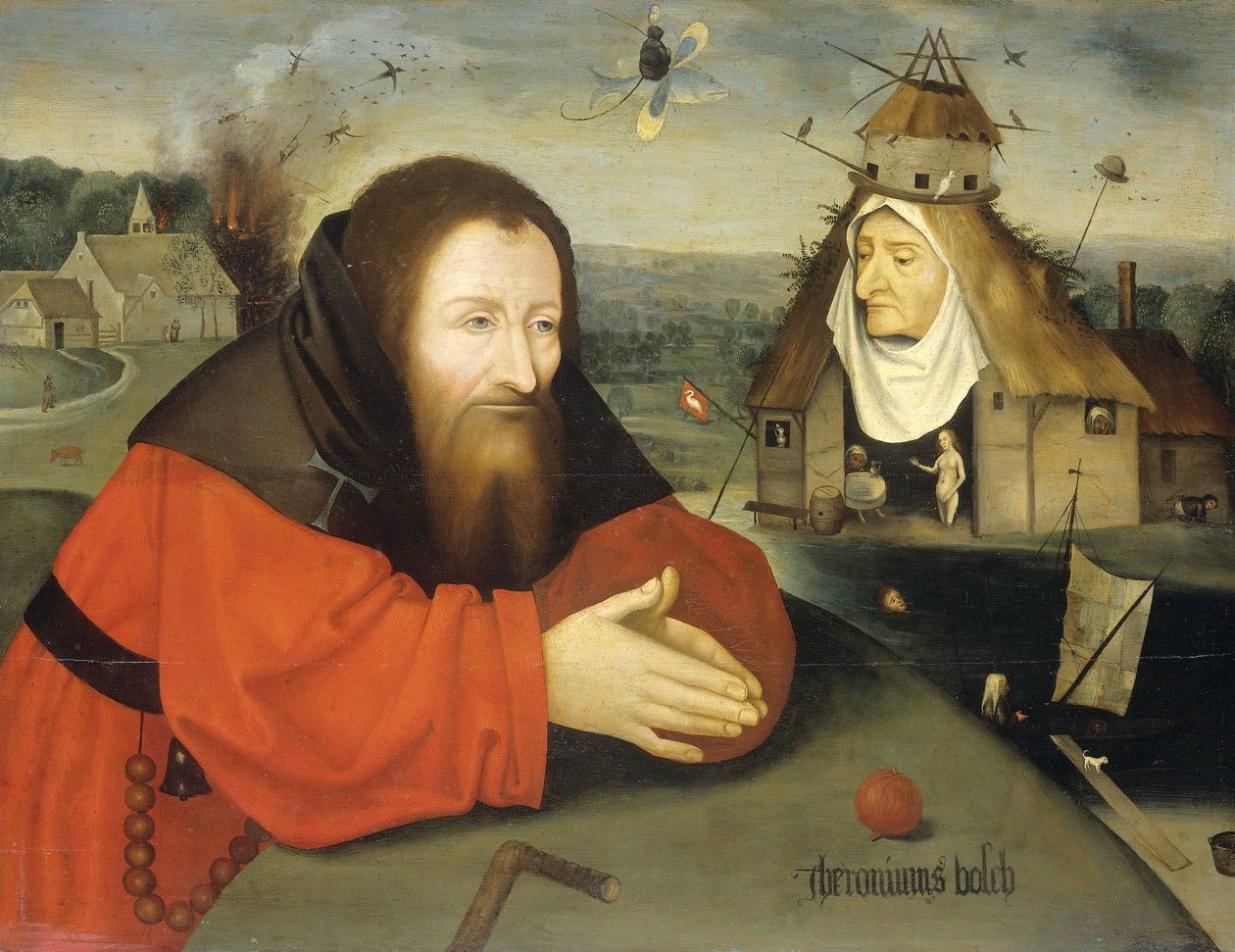 Pokušení svatého Antonína, c. 1550-1600 od Hieronymus Bosch