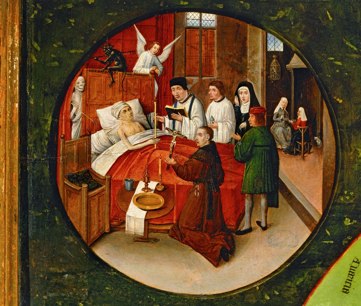 Tabulka sedmi smrtelných hříchů... od Hieronymus Bosch