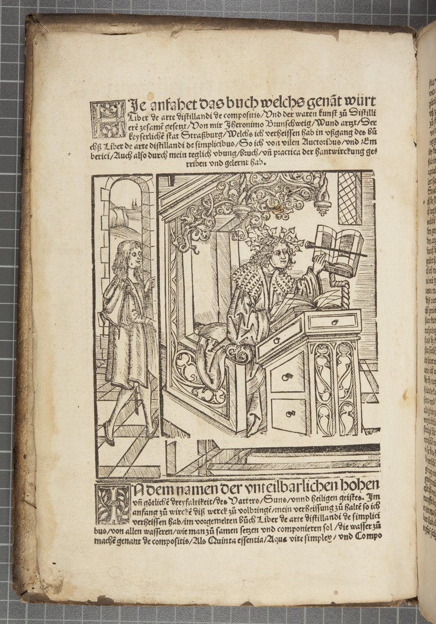 Destilace knihy od Hieronymus Brunschwig