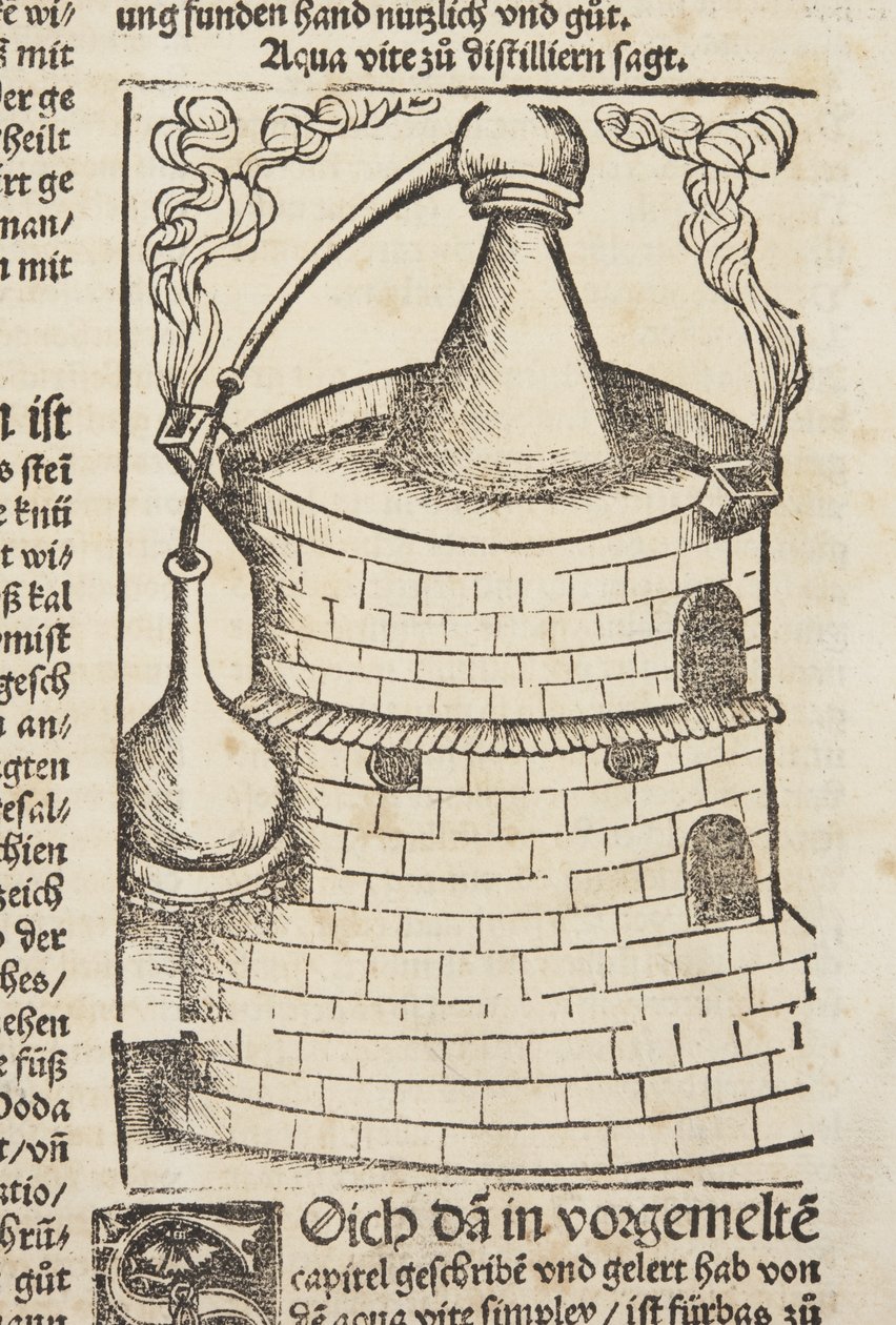 Destilace knihy od Hieronymus Brunschwig