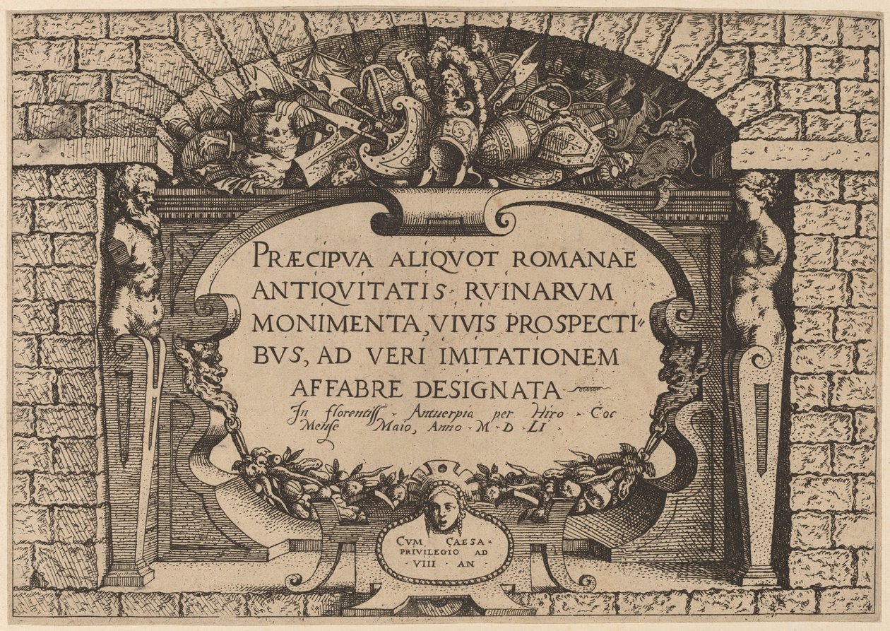 Titulní strana od Hieronymus Cock