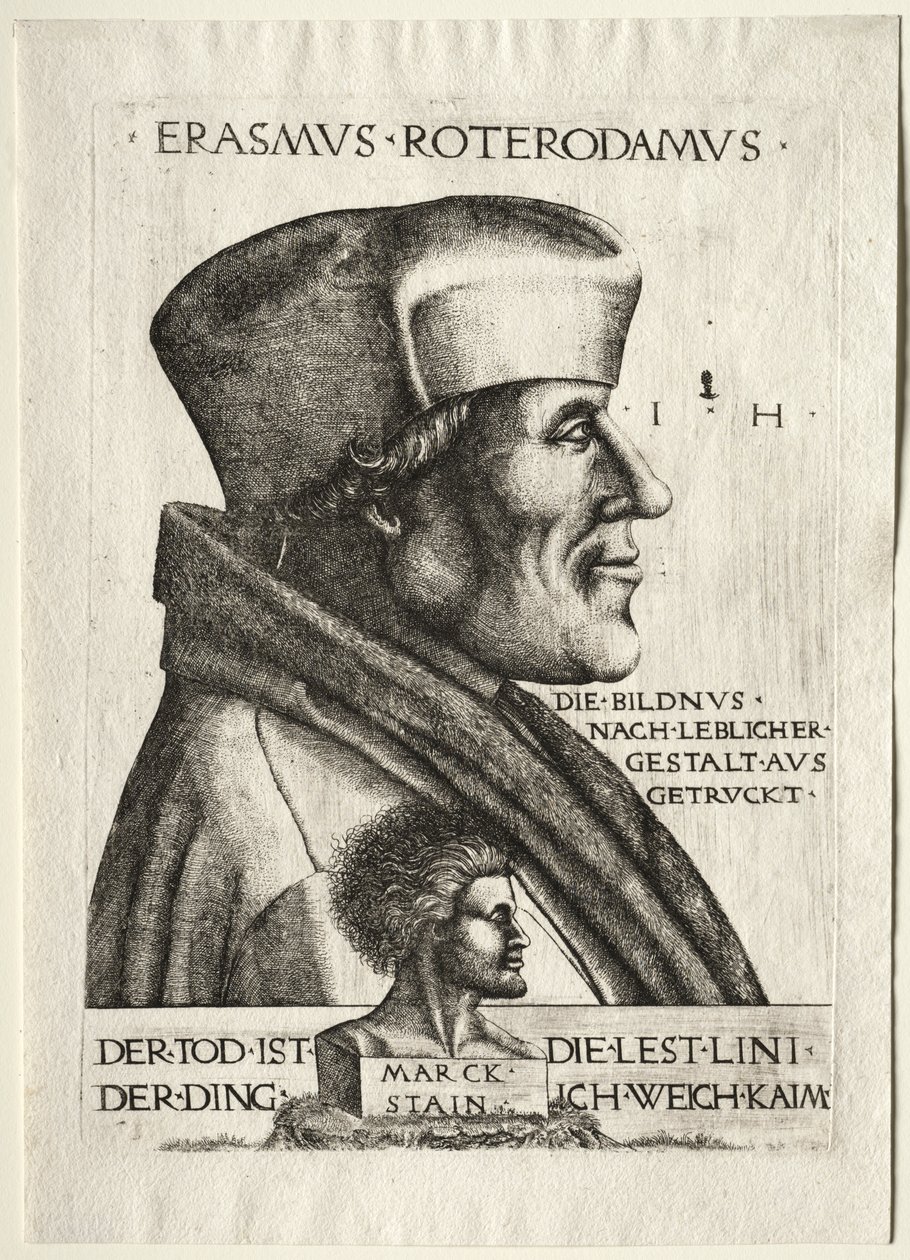 Erasmus Rotterdamský od Hieronymus Hopfer