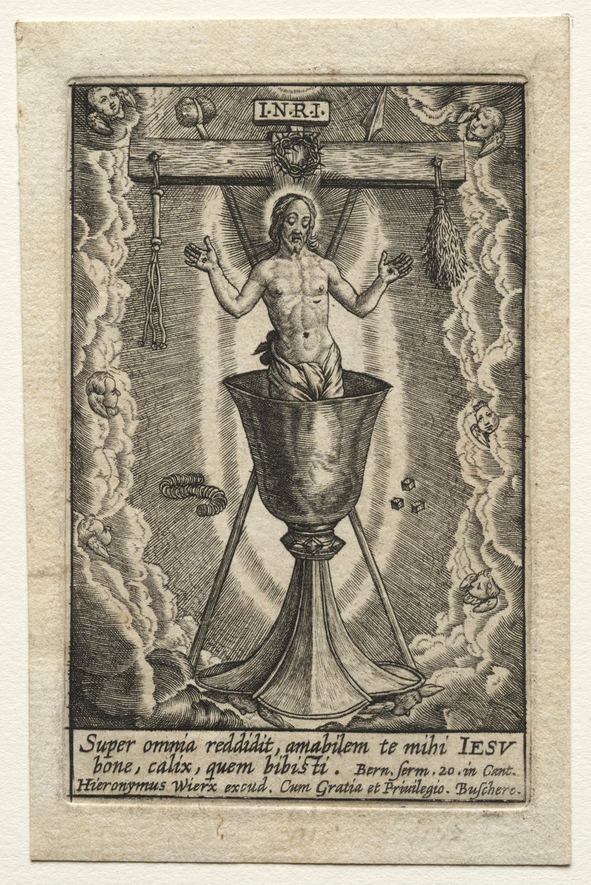 Především mě udělal milovaným... od Hieronymus or Jerome Wierix