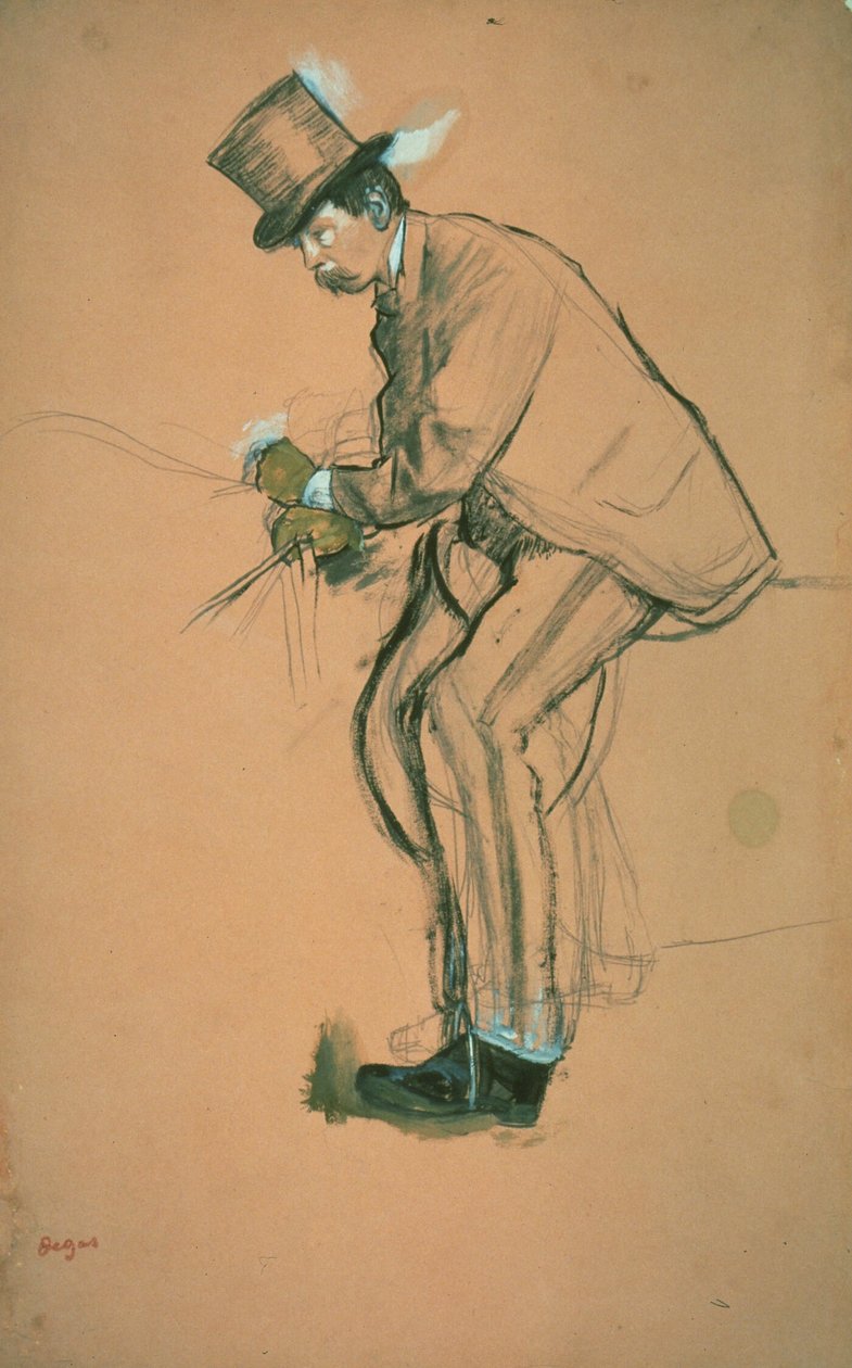 Gentleman Rider od Hilaire Germain Edgar Degas