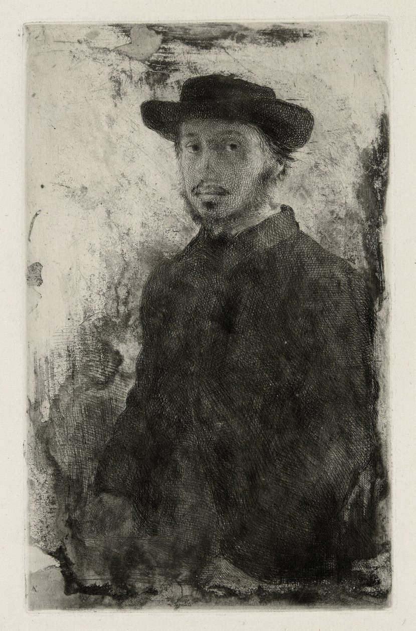 Autoportrét od Hilaire Germain Edgar Degas