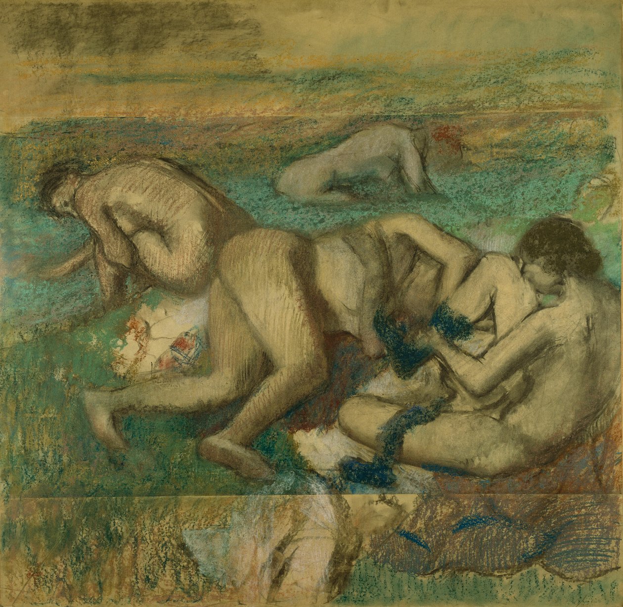 Koupající se od Hilaire Germain Edgar Degas