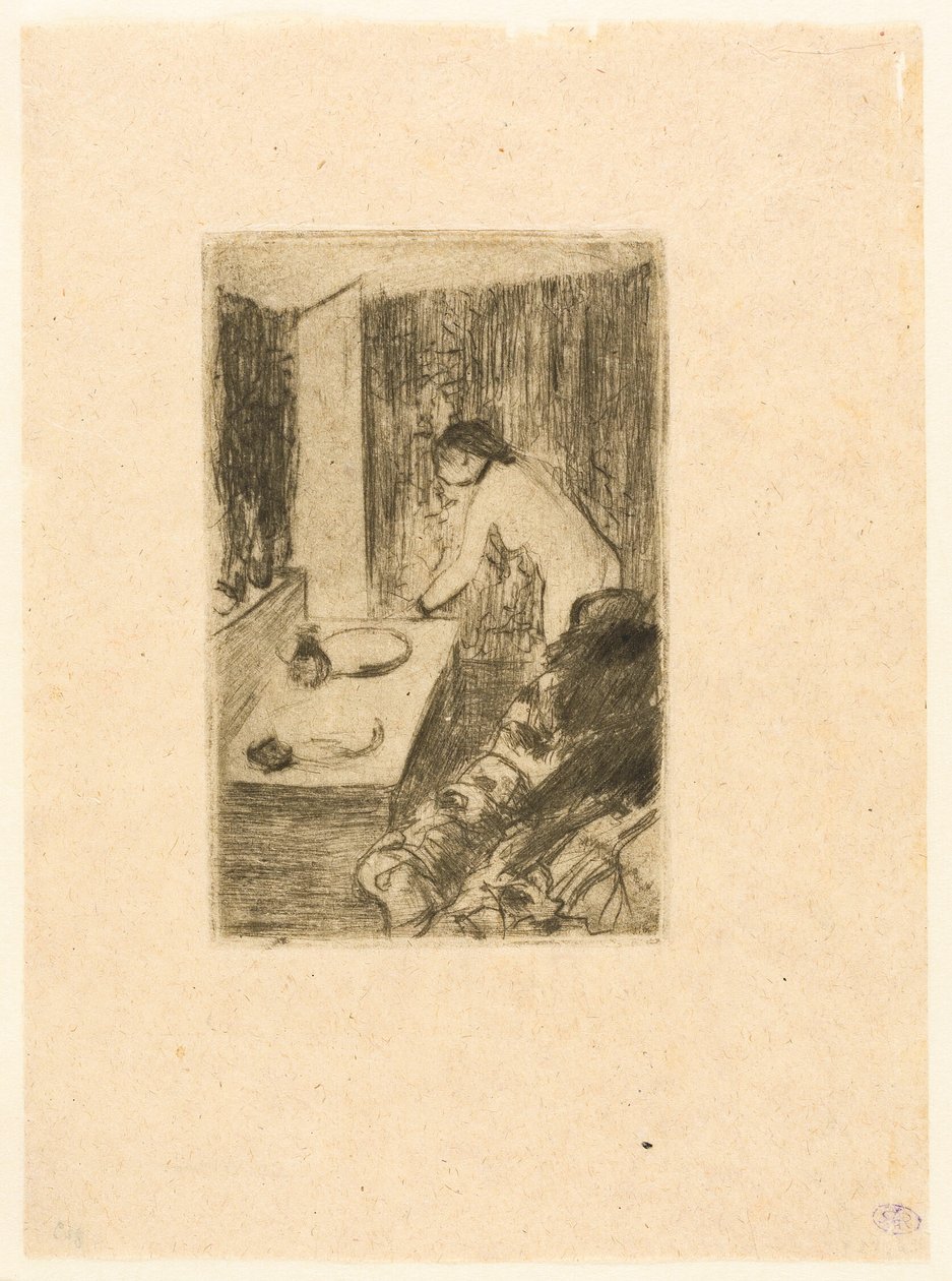 Malá šatna od Hilaire Germain Edgar Degas