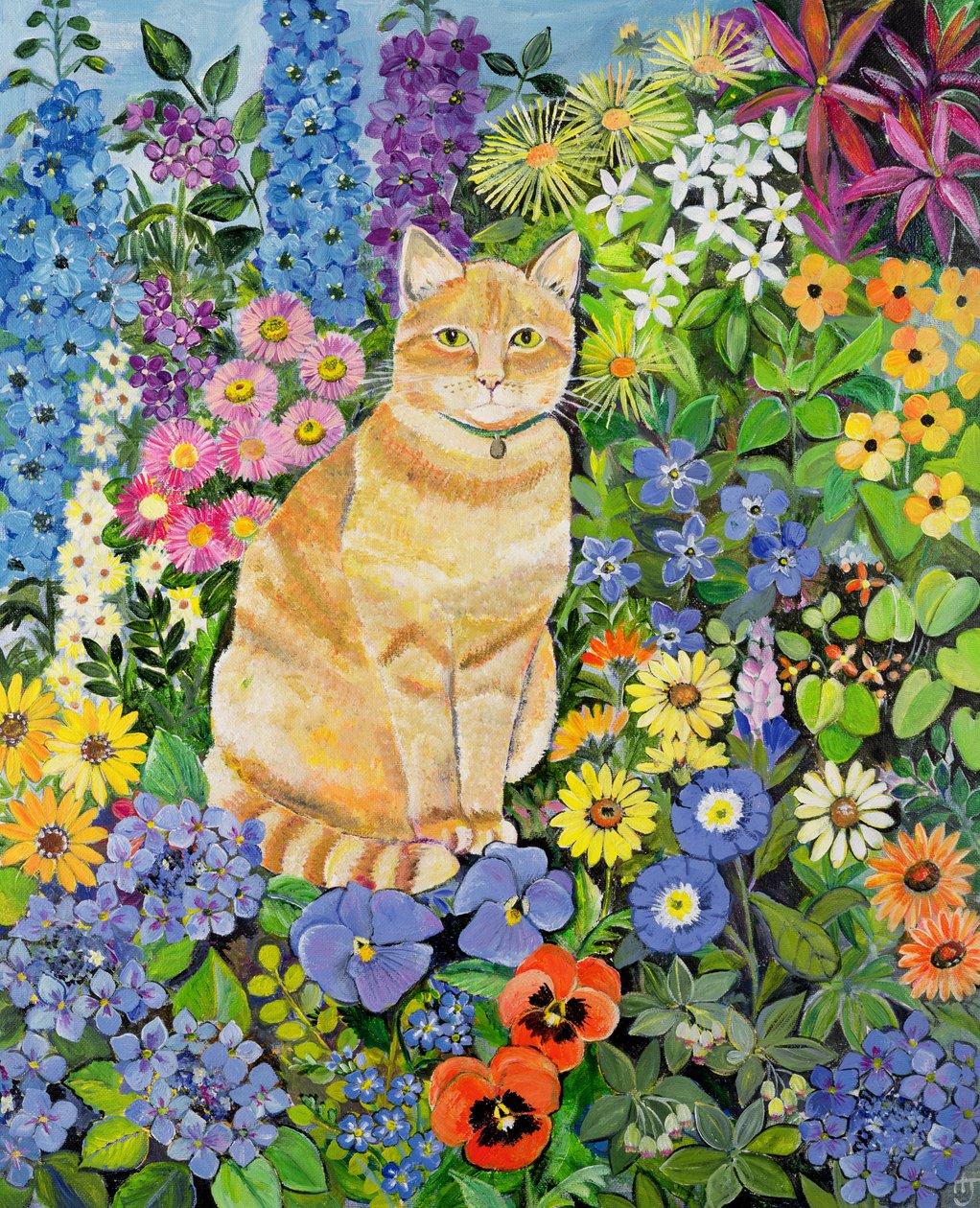 Gordons Cat, 1996 od Hilary Jones