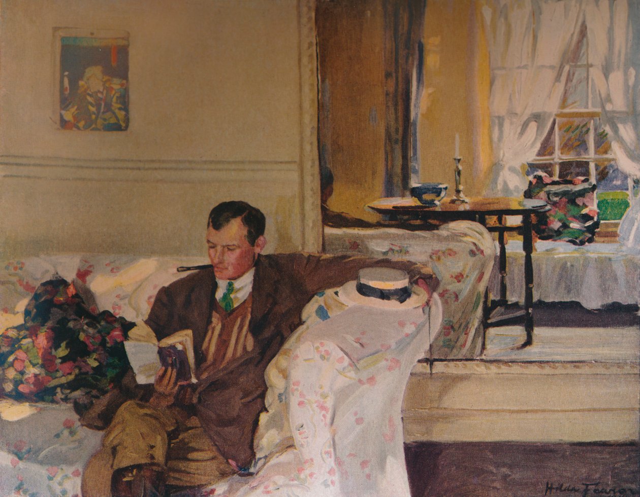 Portrét Algernona Talmage, c1900 1914-1915 od Hilda Fearon