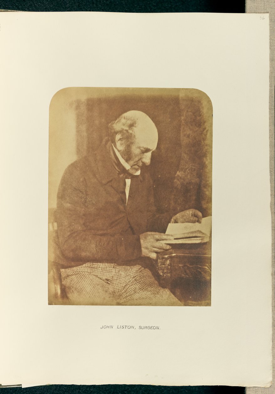 [Robert Liston] od Hill and Adamson