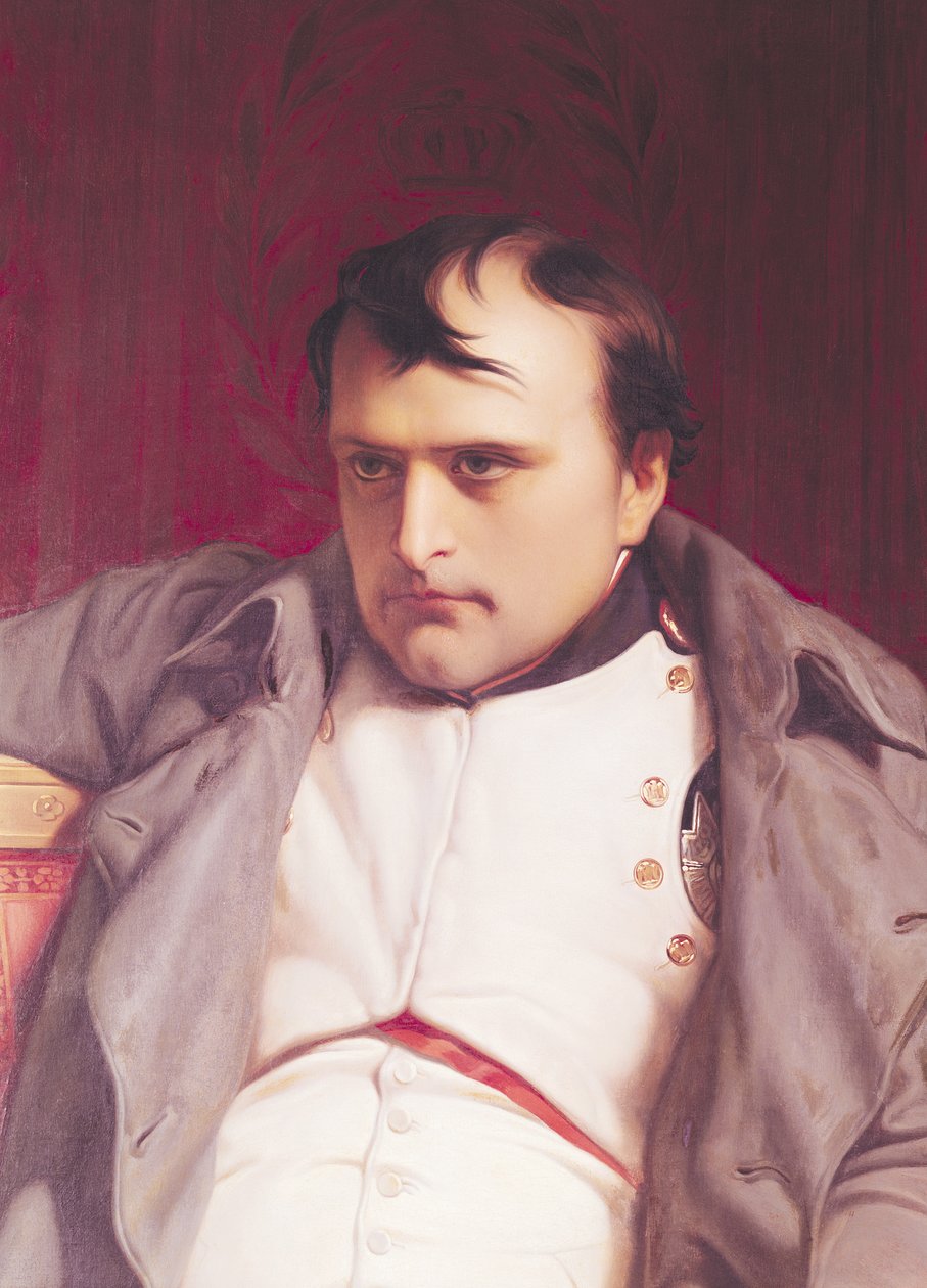 Napoleon (1769-1821) po jeho abdikaci (detail 157912) od Hippolyte Delaroche