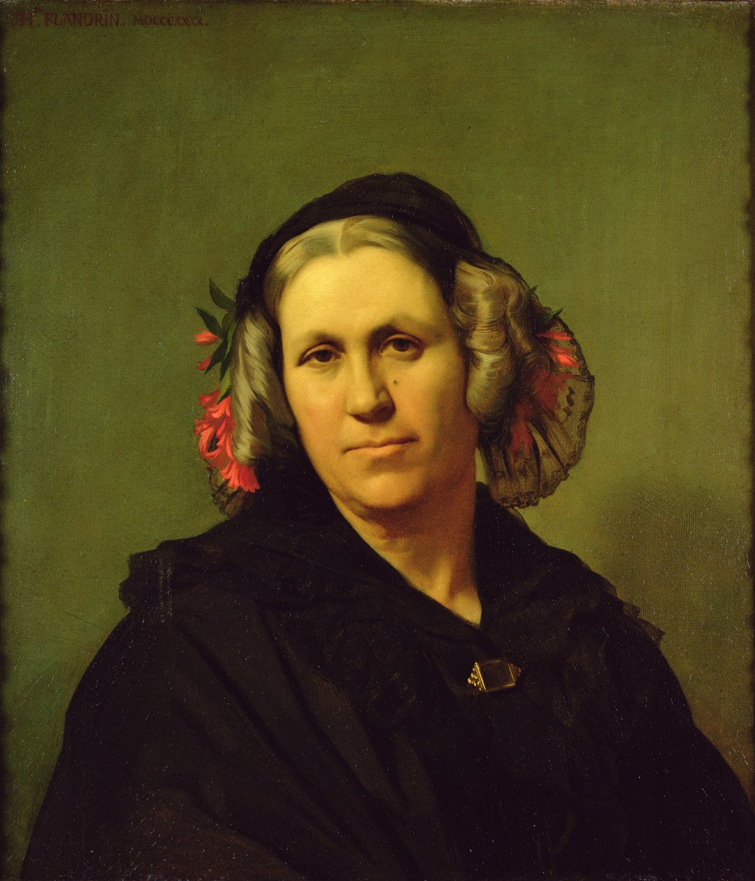 Madame Vinet, 1840 od Hippolyte Flandrin