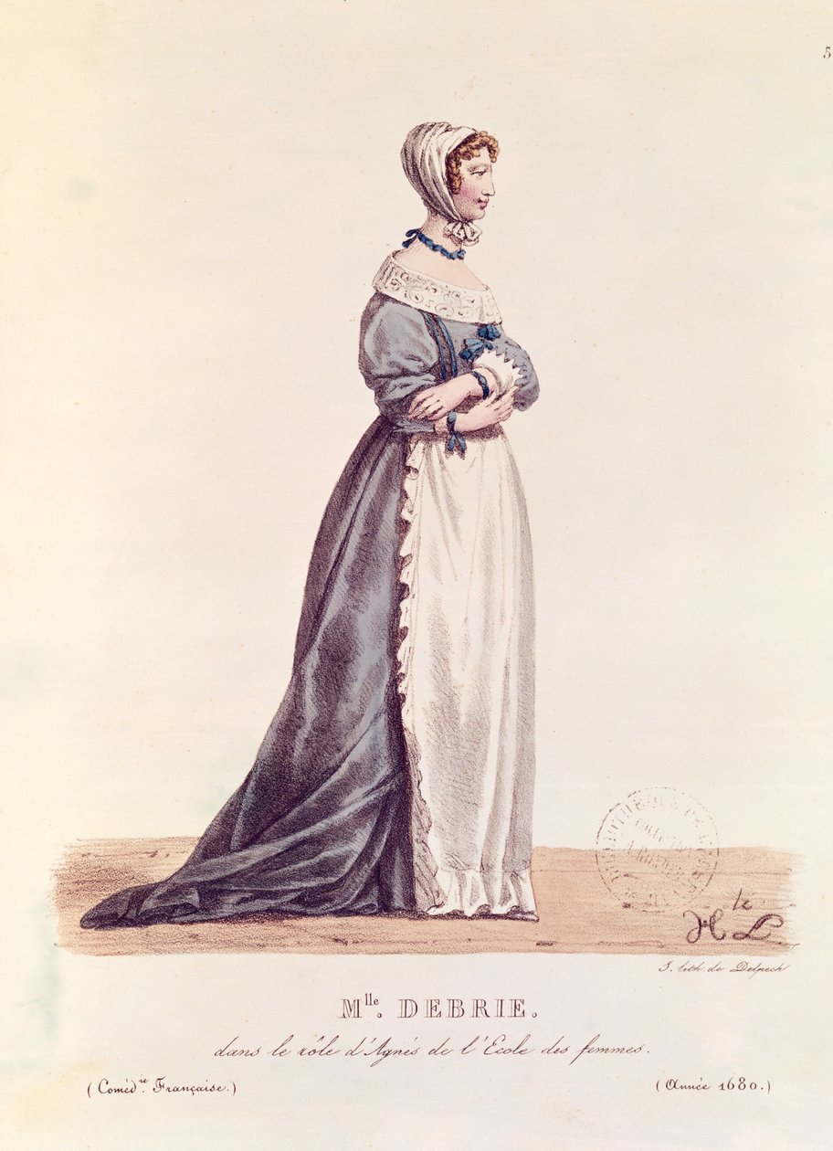 Madame Debrie v roli Agnes v 