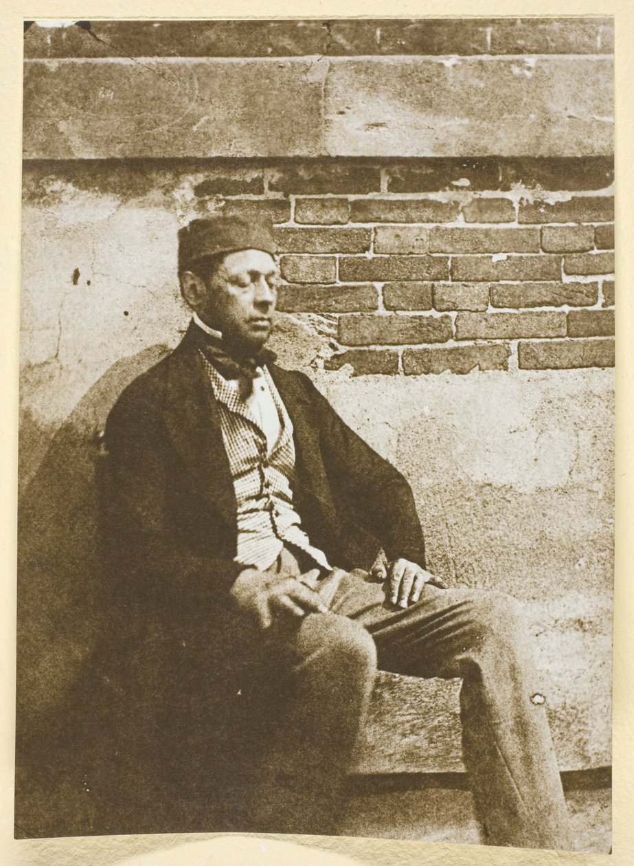Bayarde, oči zavřené od Hippolyte Bayard