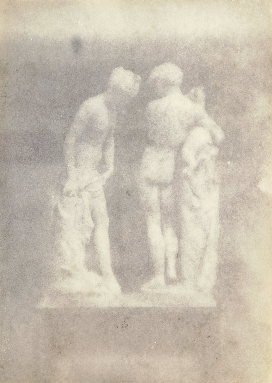 Sochařská studie, 1839 od Hippolyte Bayard