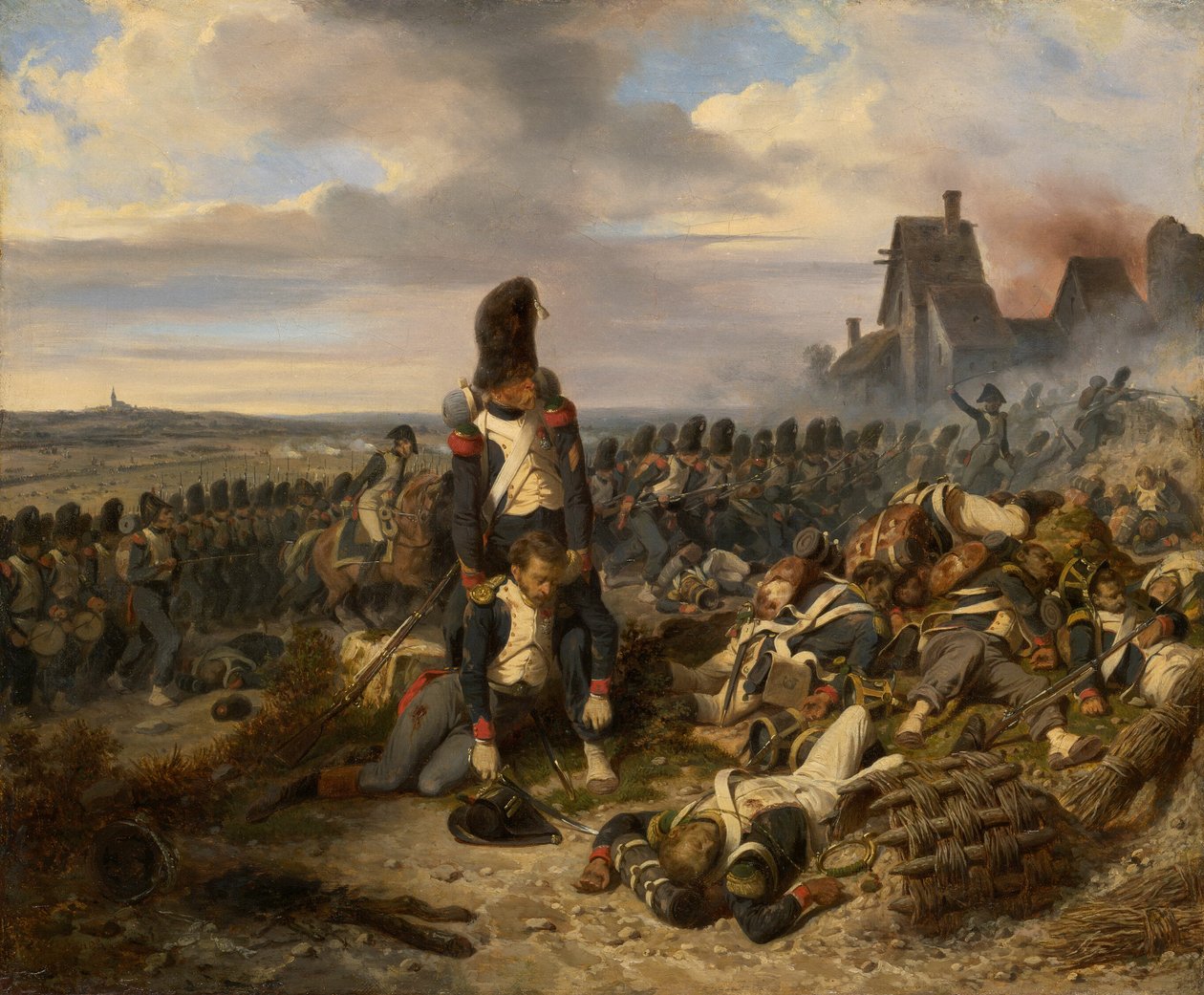 Bitevní scéna od Hippolyte Bellange