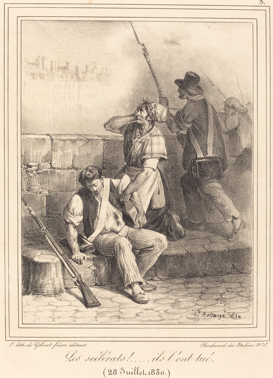 "Zloduchové!..." od Hippolyte Bellange