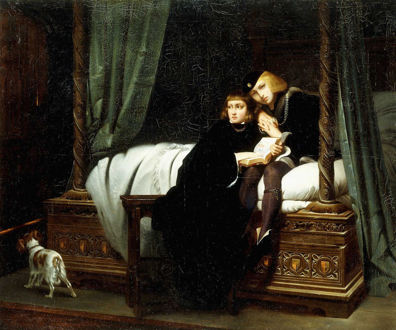 Edwardovy děti, od Hippolyte Delaroche