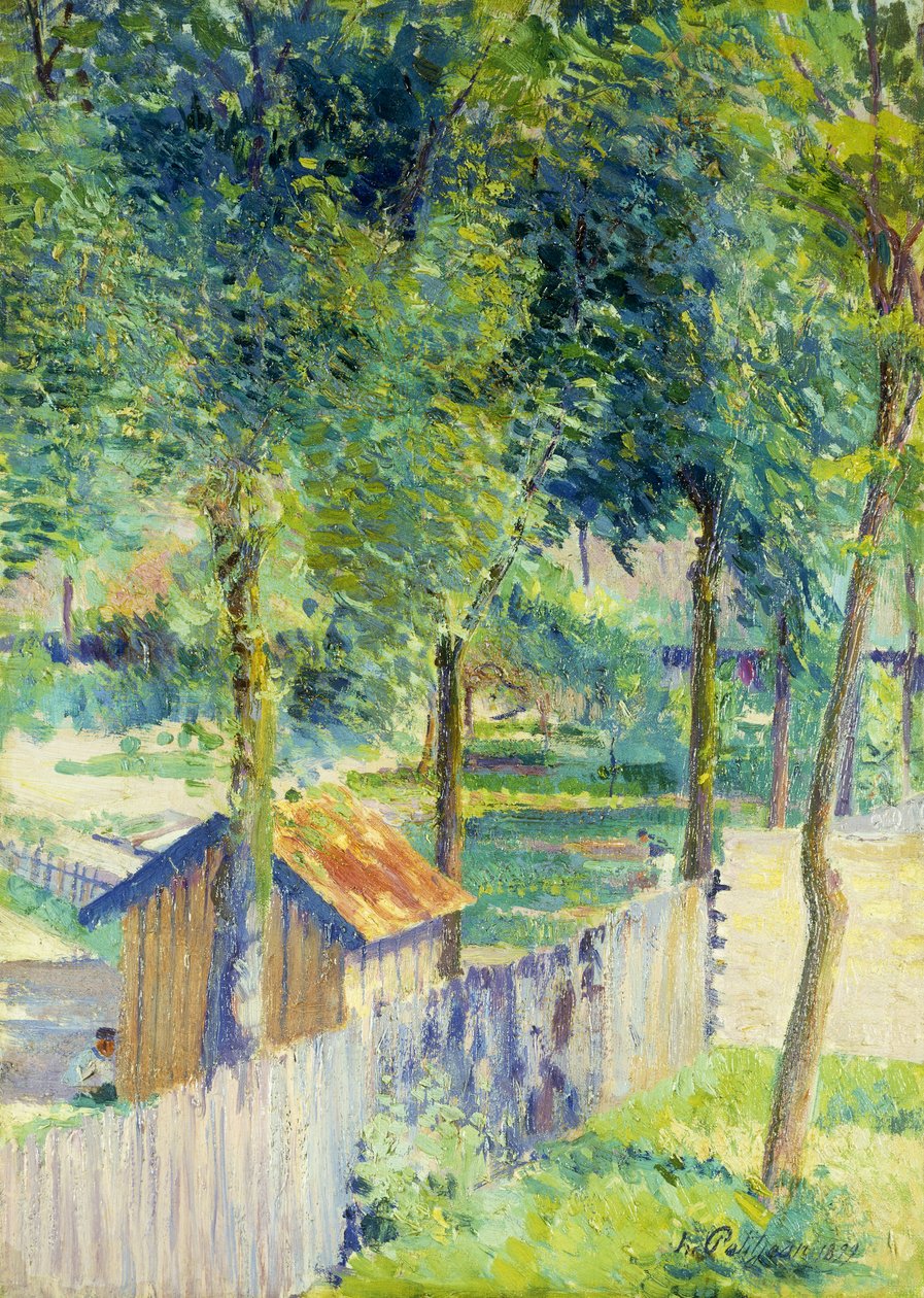 Na zahradě; V zahradě, 1899 od Hippolyte Petitjean