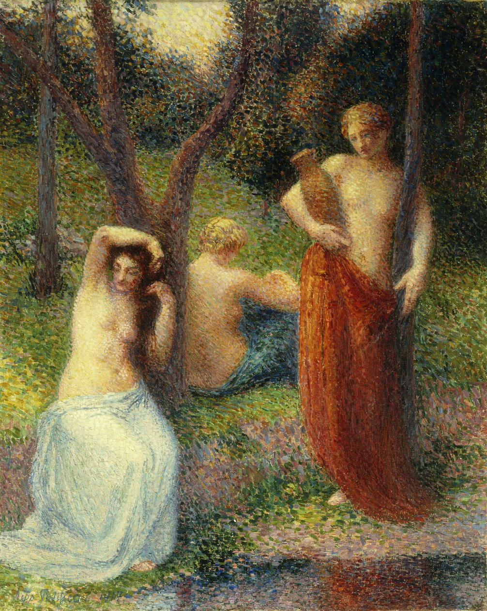 Tři Grácie; Les Trois Graces, 1917 od Hippolyte Petitjean