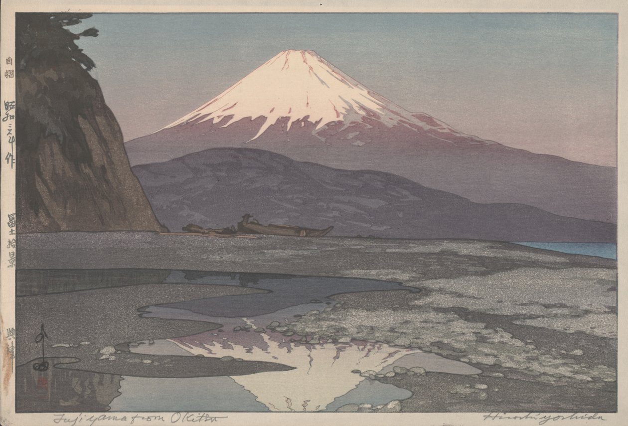 Mt.Fuji z Okitsu od Hiroshi Yoshida