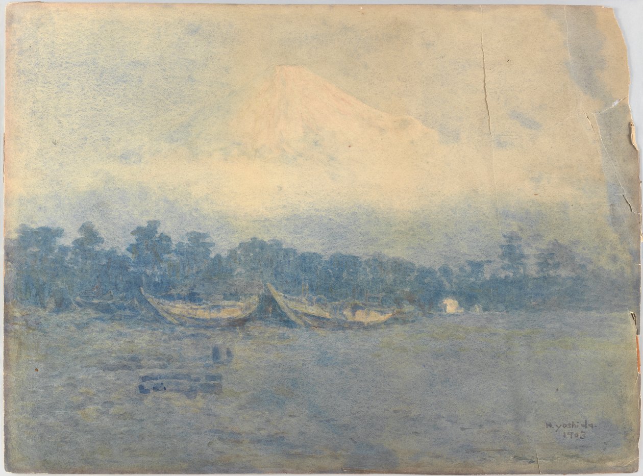 Hora Fuji od Hiroshi Yoshida