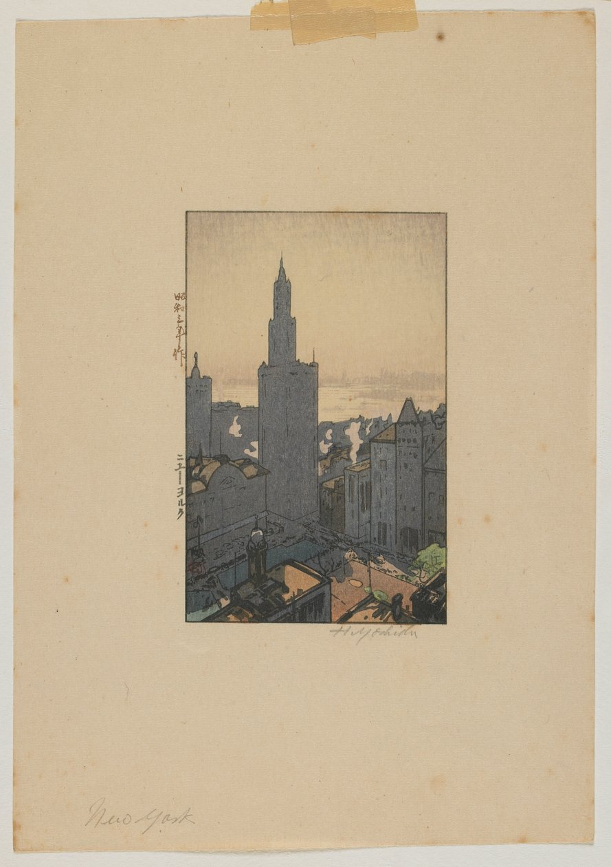 New York, éra Showa od Hiroshi Yoshida