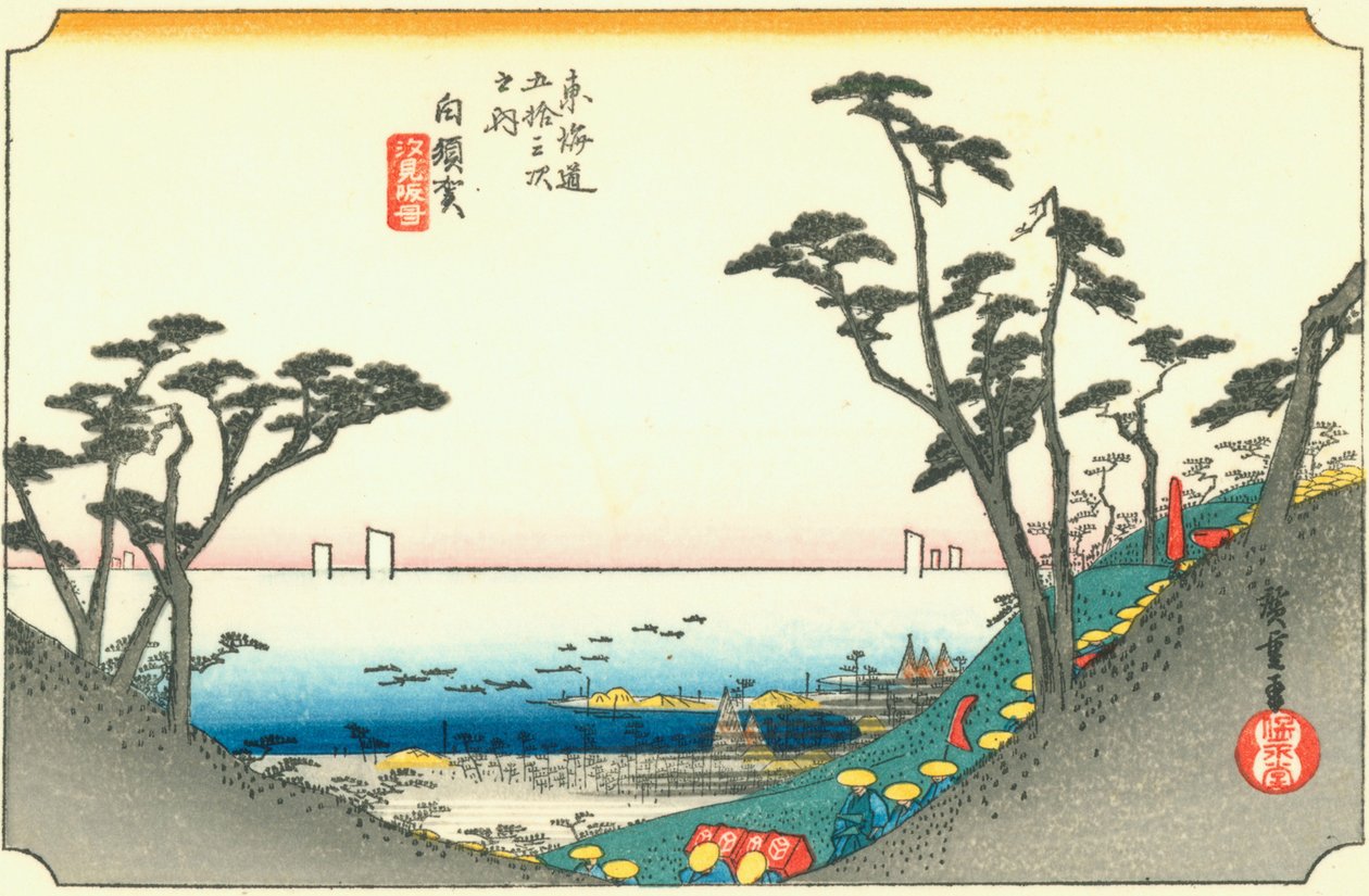 Shirasuka od Hiroshige