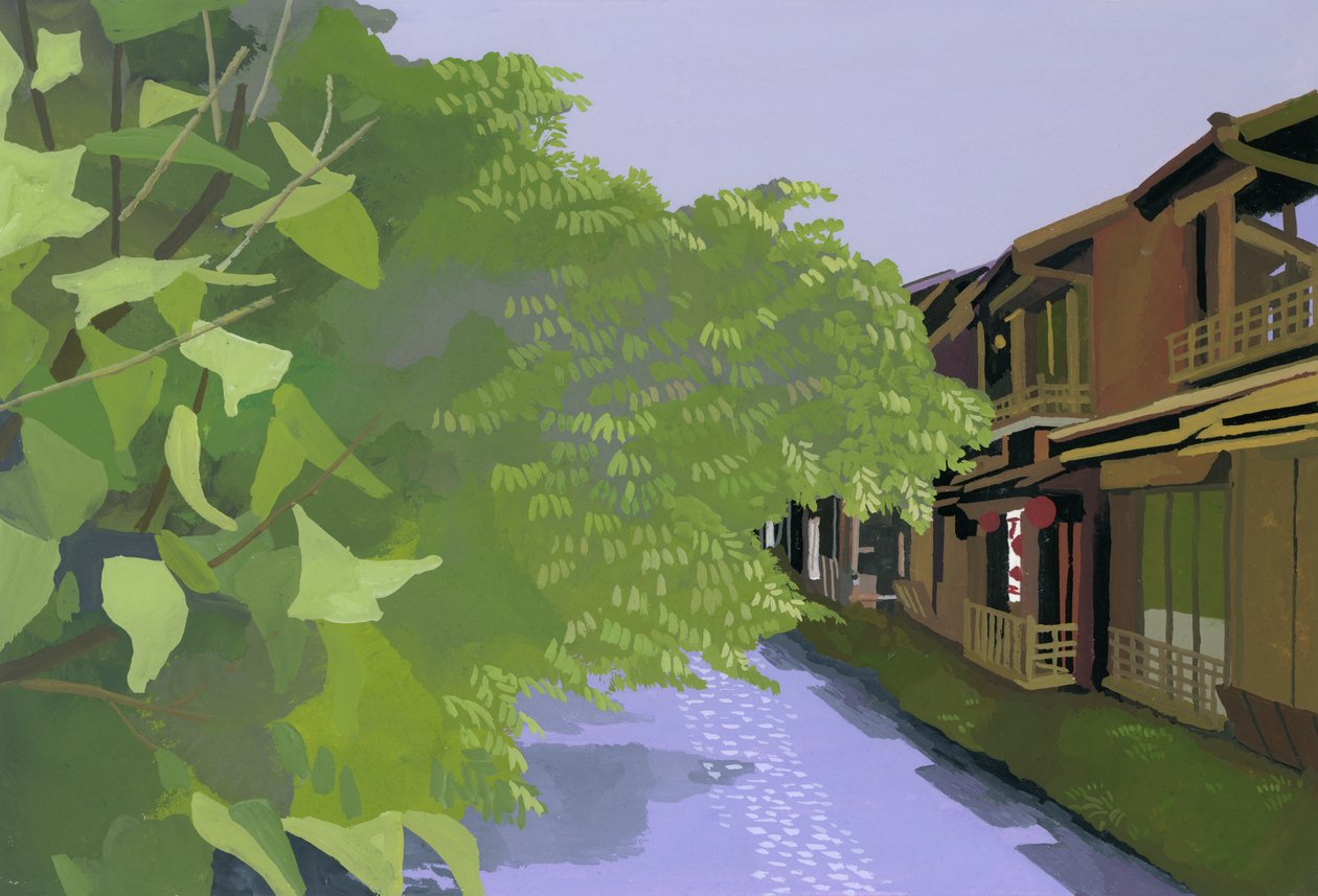 Já a Takase River, od Hiroyuki Izutsu