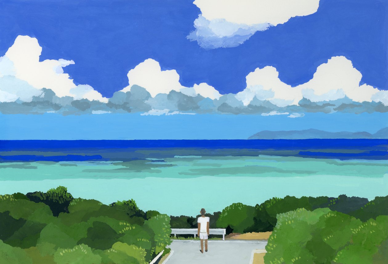 Okinawské moře, 2016, od Hiroyuki Izutsu