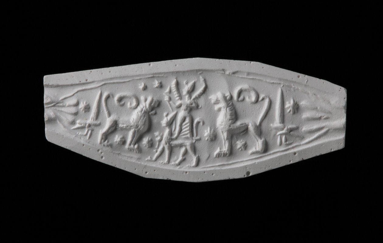 Otisk prstenu Chetitů (sádra) od Hittite